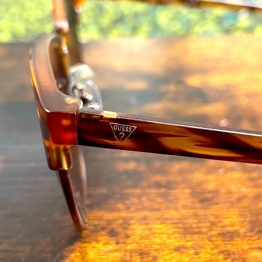 Guess top frame brown sunglasses​​​​​​​​​​​​​